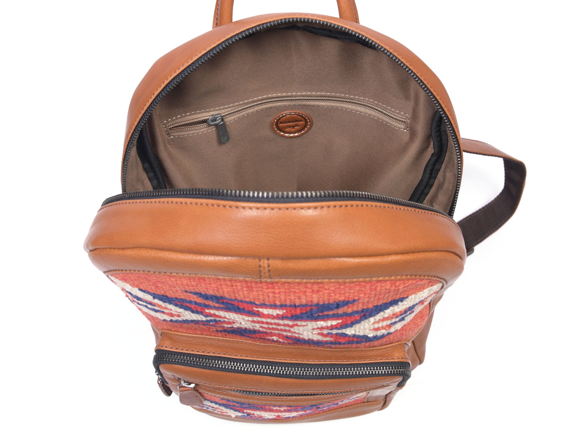 Leather Kilim Backpack - www.Shopthatapp.com