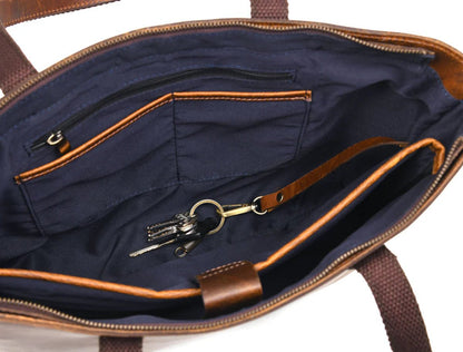 Leather Myra Tote Bag - www.Shopthatapp.com