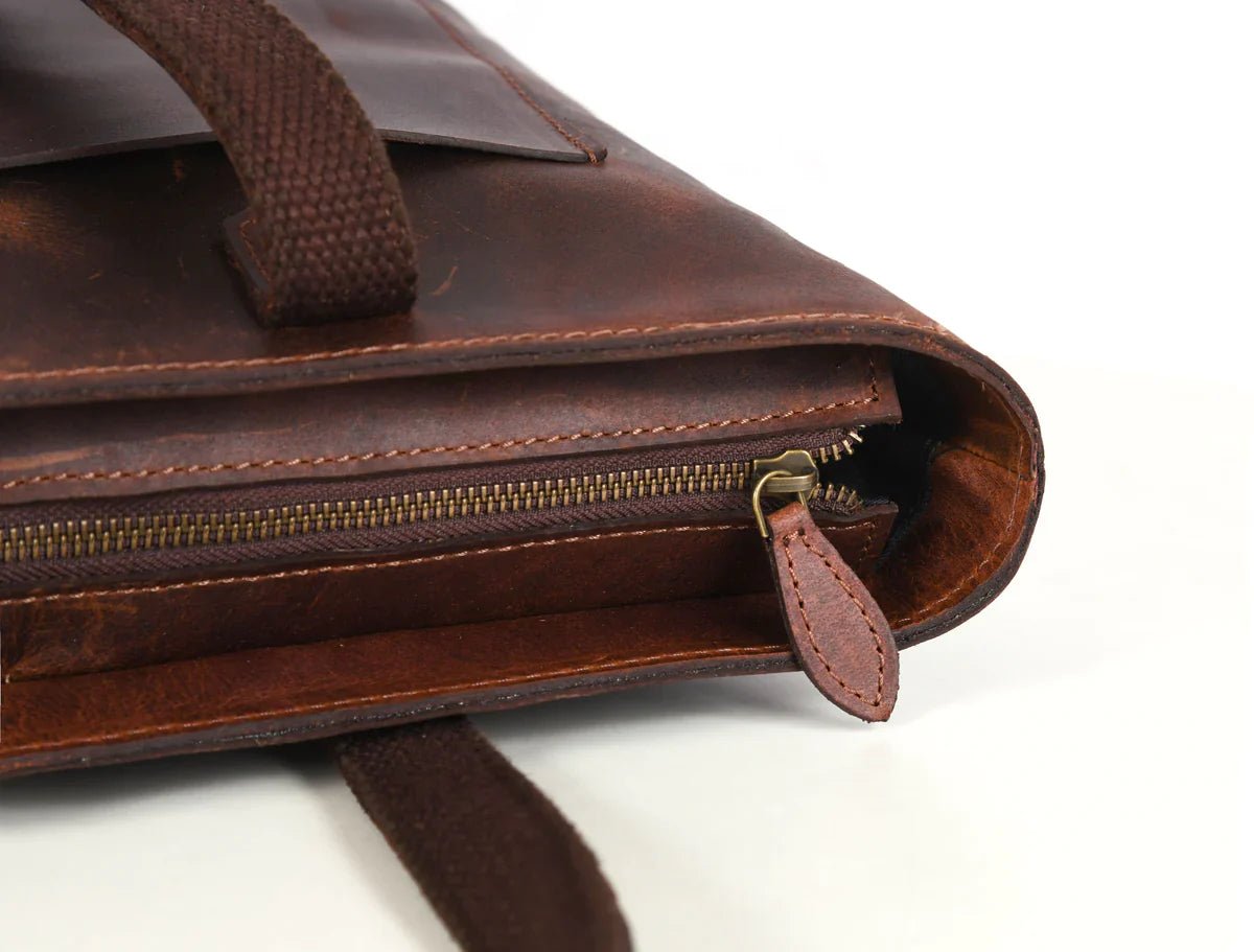 Leather Myra Tote Bag - www.Shopthatapp.com