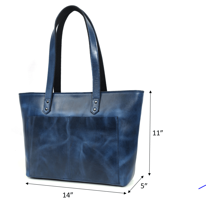 Leather Myra Tote Bag - www.Shopthatapp.com