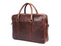 Leather Office Bag - Cinnamon Brown - www.Shopthatapp.com