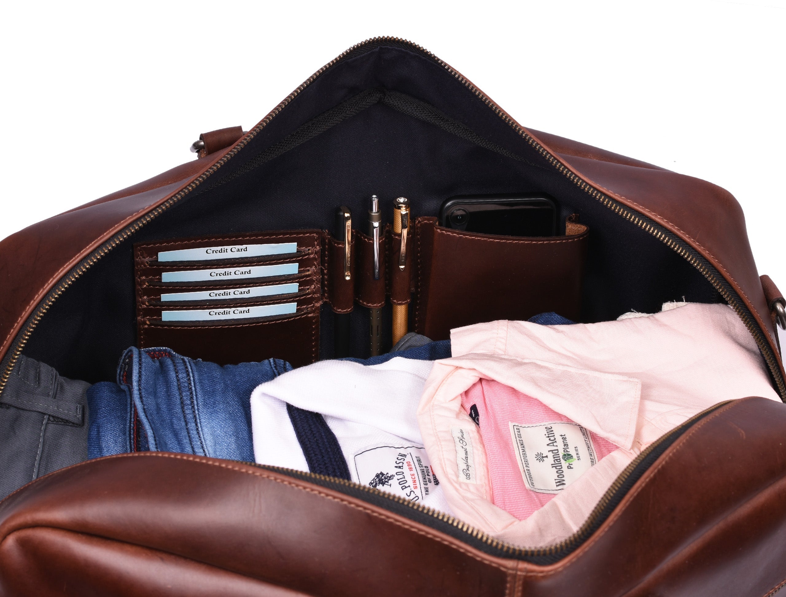 Leather Portfolio Bag - www.Shopthatapp.com