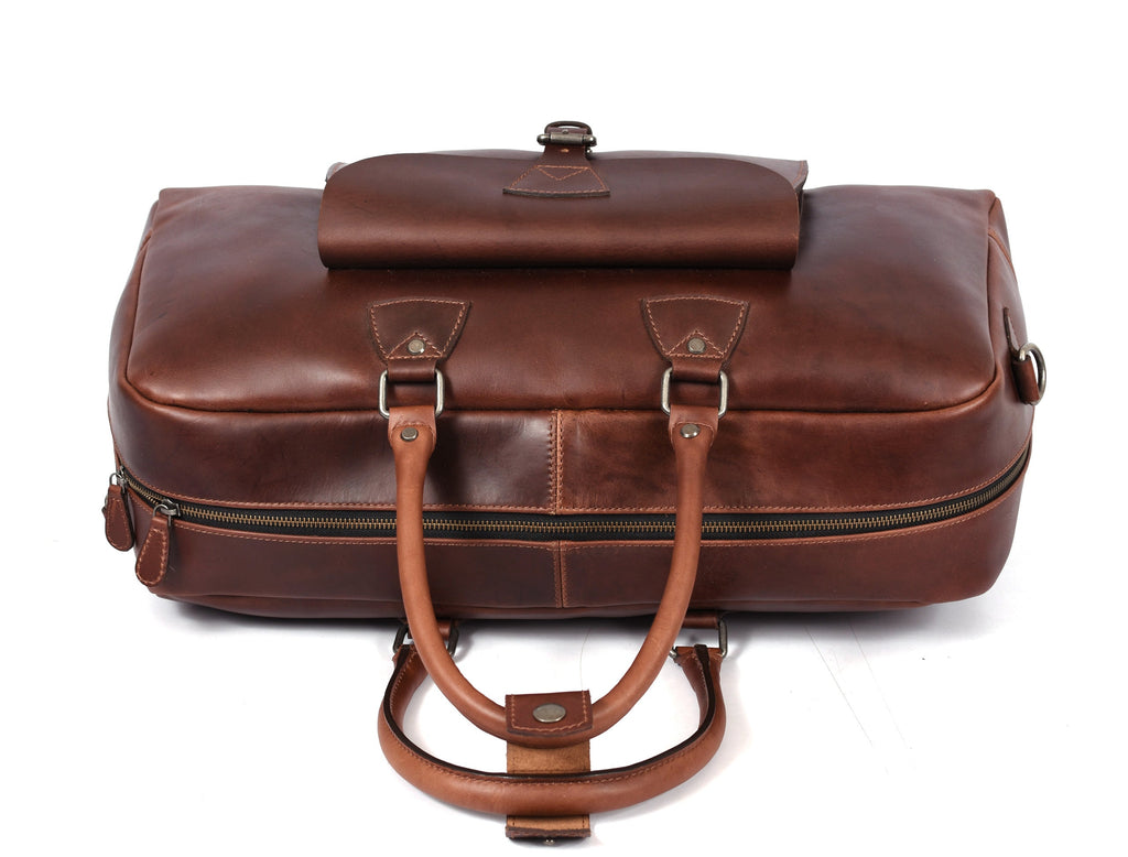 Leather Portfolio Bag - www.Shopthatapp.com