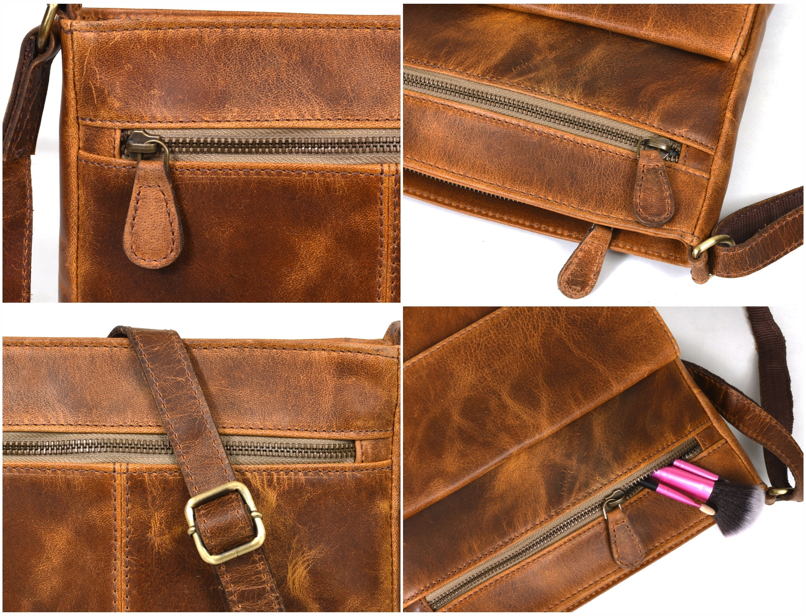 Leather Sling Bag -( LB-301 ) - www.Shopthatapp.com