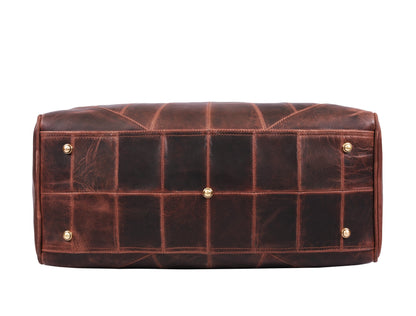 Leather Travel Bag - Walnut Brown - www.Shopthatapp.com