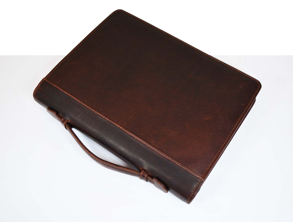 Leather Travel Organizer - Walnut Brown - www.Shopthatapp.com