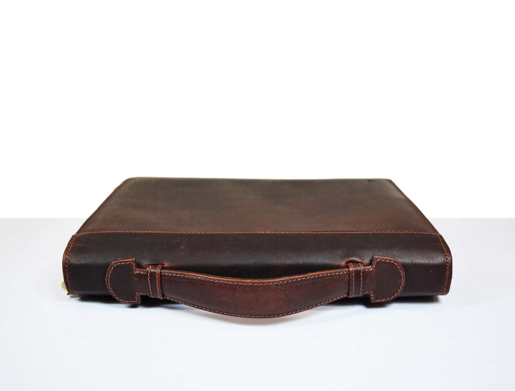 Leather Travel Organizer - Walnut Brown - www.Shopthatapp.com