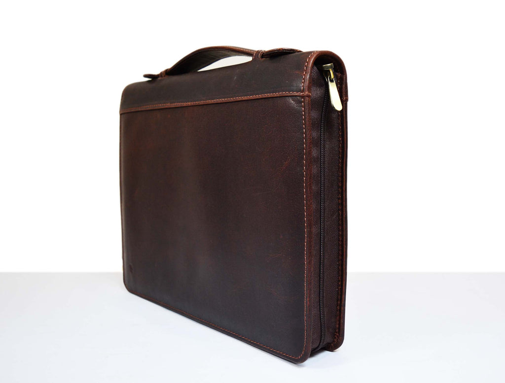 Leather Travel Organizer - Walnut Brown - www.Shopthatapp.com