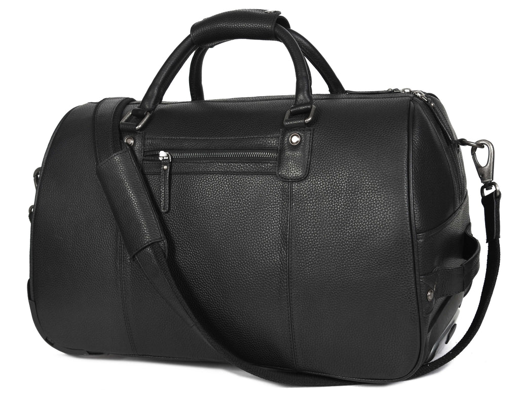Leather Trolley Bag - www.Shopthatapp.com