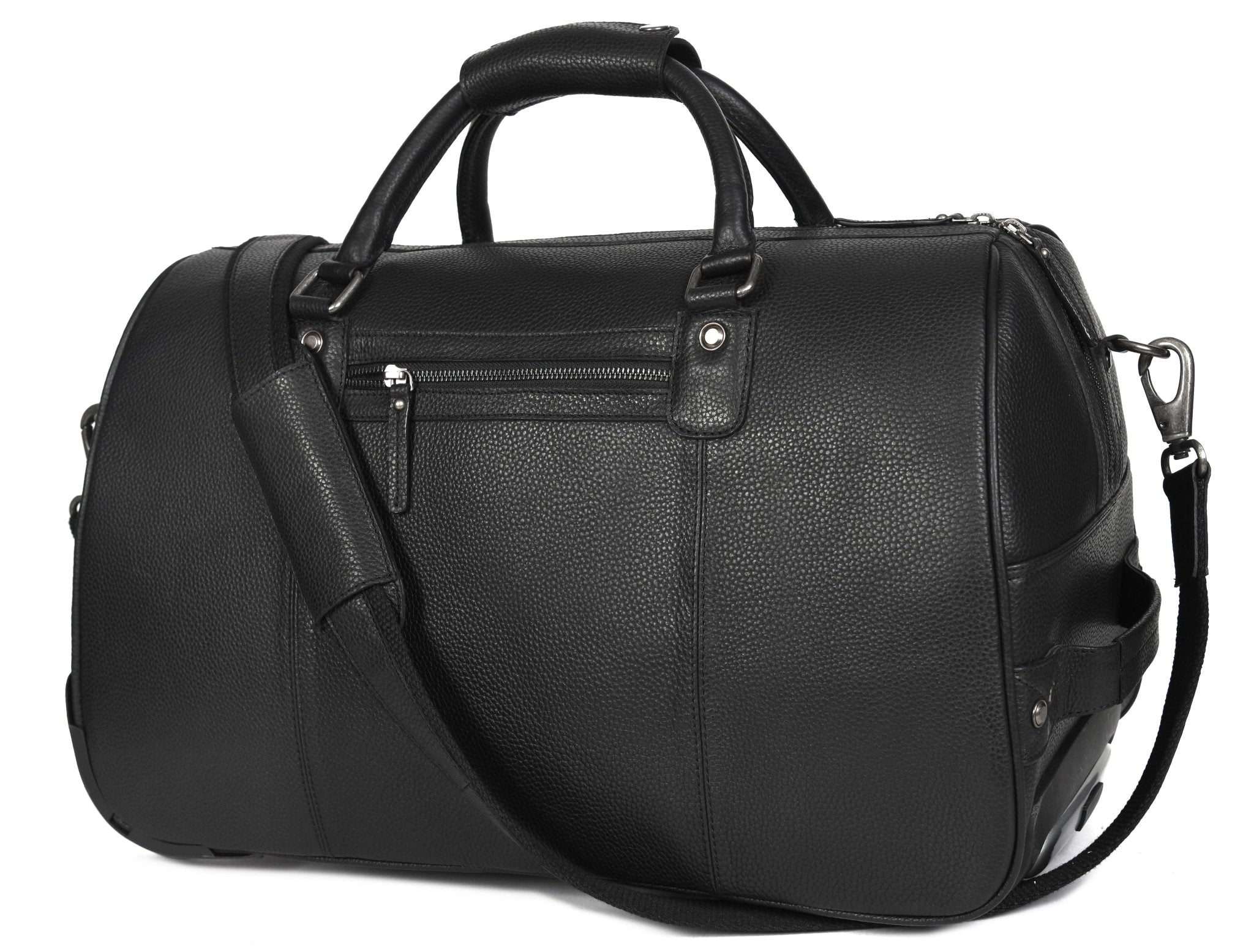 Leather Trolley Bag - www.Shopthatapp.com