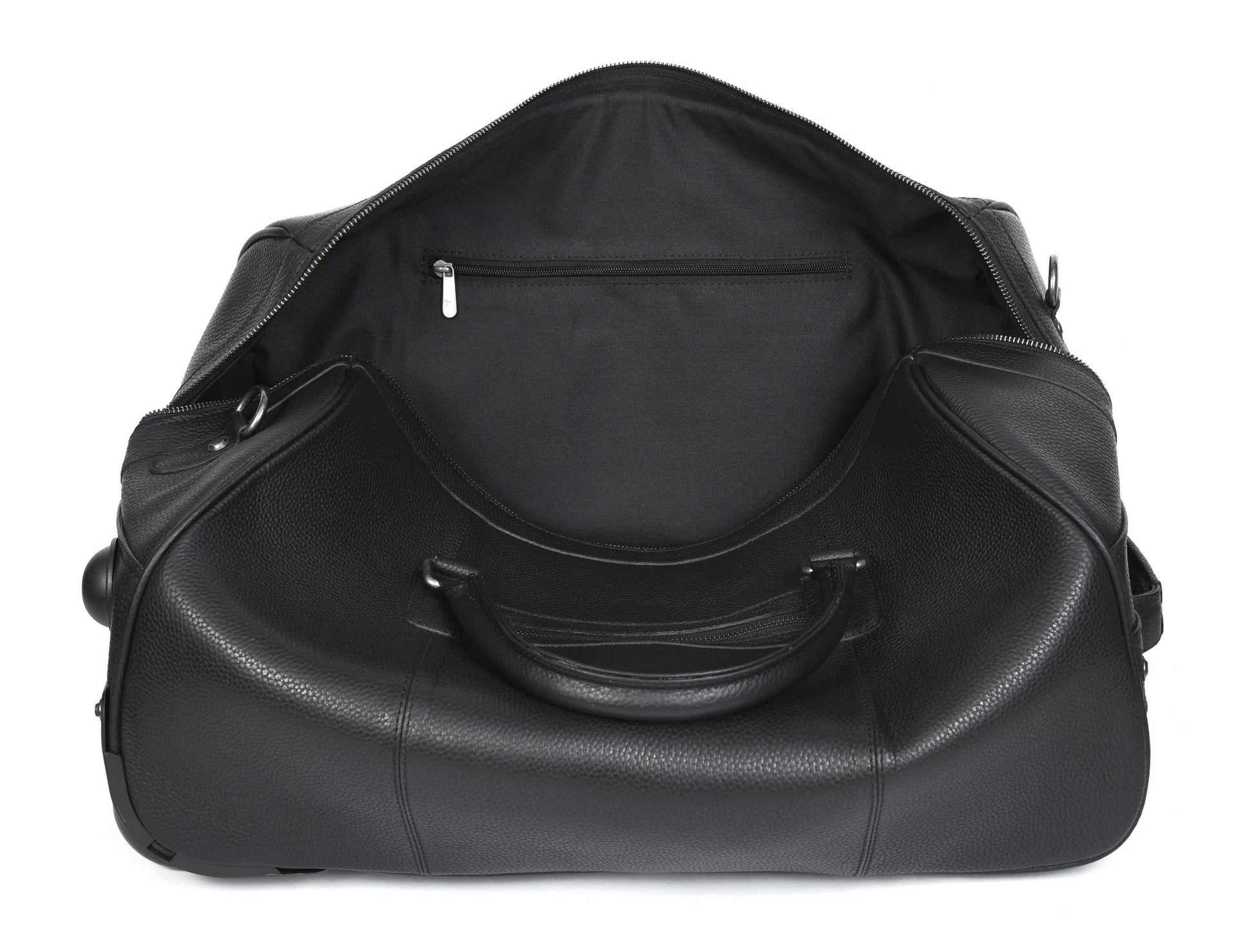 Leather Trolley Bag - www.Shopthatapp.com