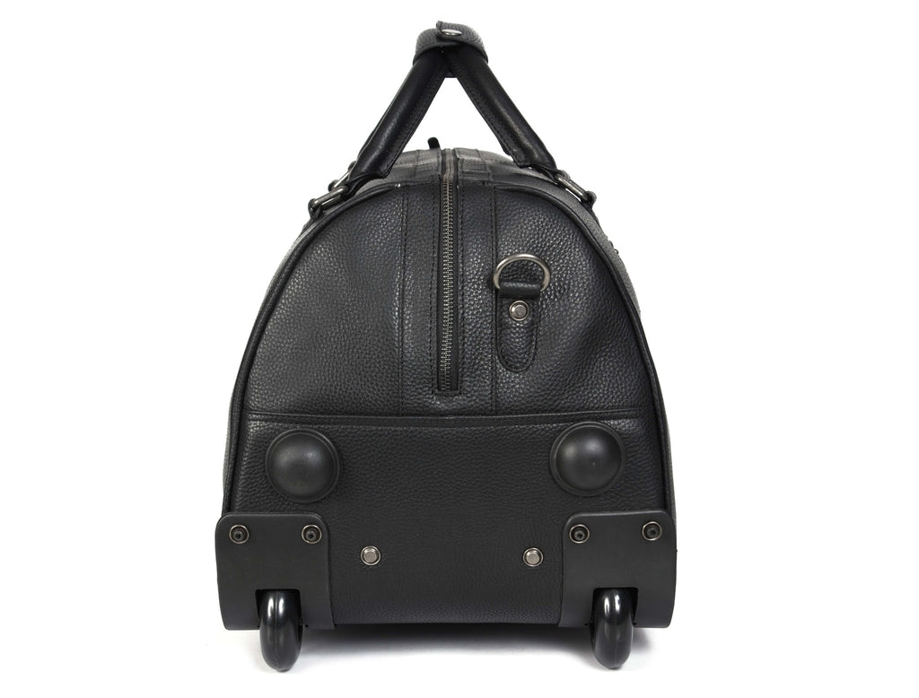 Leather Trolley Bag - www.Shopthatapp.com