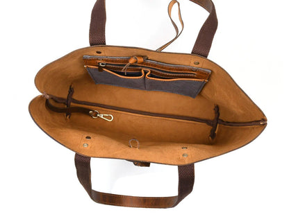 Leather Willow Tote - www.Shopthatapp.com