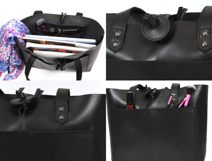 Leather Willow Tote - www.Shopthatapp.com