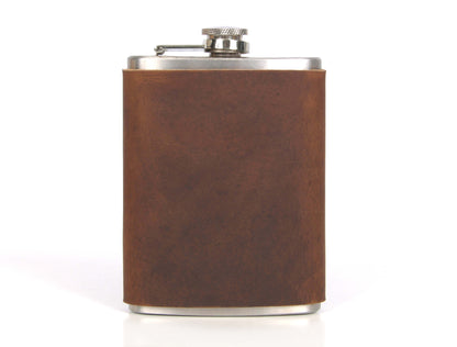 Leather Wine Flask Cover - www.Shopthatapp.com