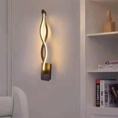 led wall lamp nordic minimalist bedroom bedside lamp - www.Shopthatapp.com