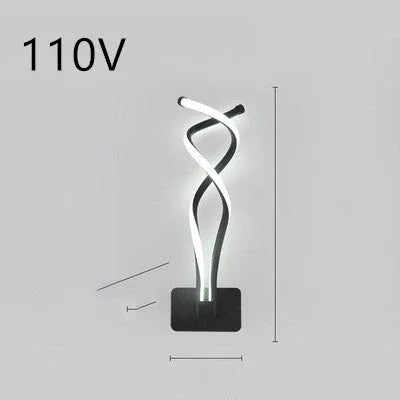 led wall lamp nordic minimalist bedroom bedside lamp - www.Shopthatapp.com