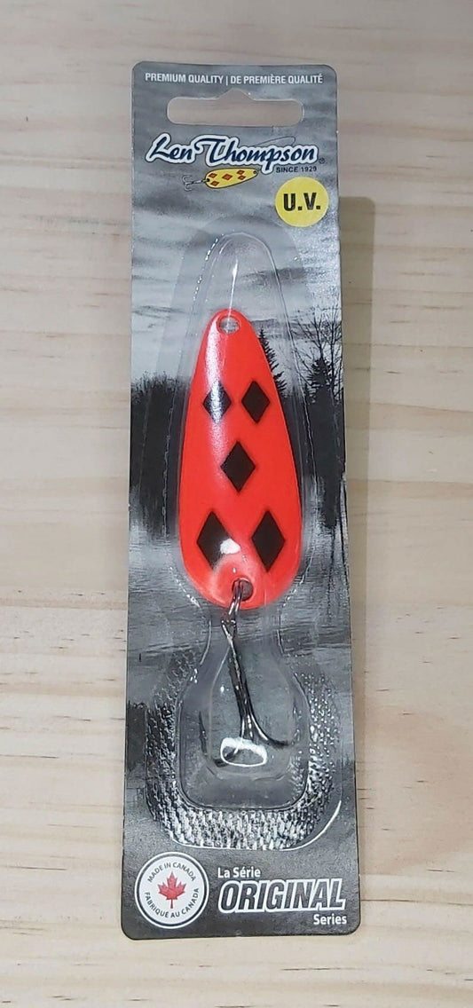 len Thompson Flaming Five of Diamond Spoons - www.Shopthatapp.com