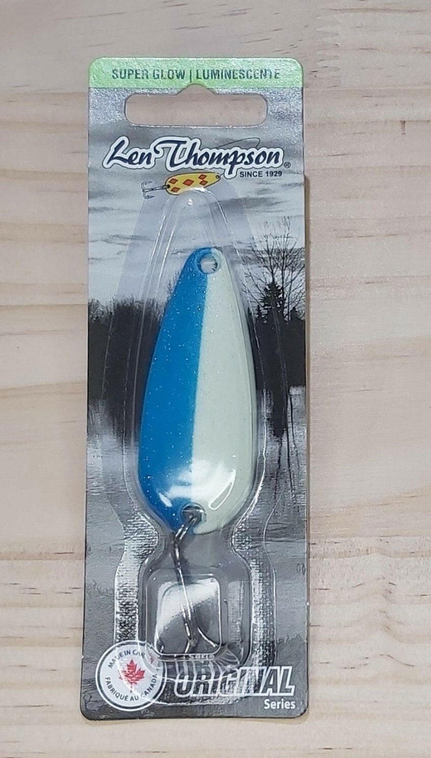 Len Thompson Glowing White & Blue Spoons - www.Shopthatapp.com