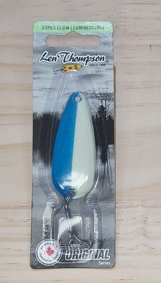 Len Thompson Glowing White & Blue Spoons - www.Shopthatapp.com