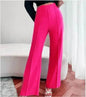 Loose Straight Pants Women High Waist Casual Trousers - www.Shopthatapp.com