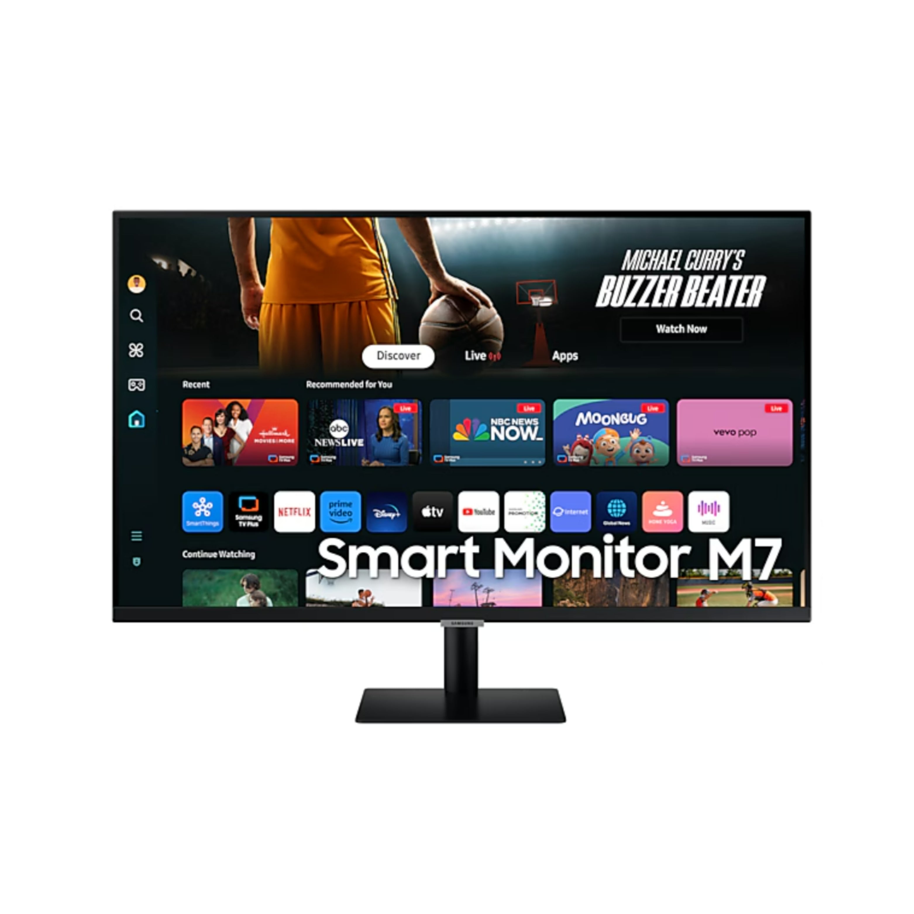 Moniteur Samsung 32'' Intelligent 4K Ultra HD M70D (LS32DM702UNXGO) - www.Shopthatapp.com