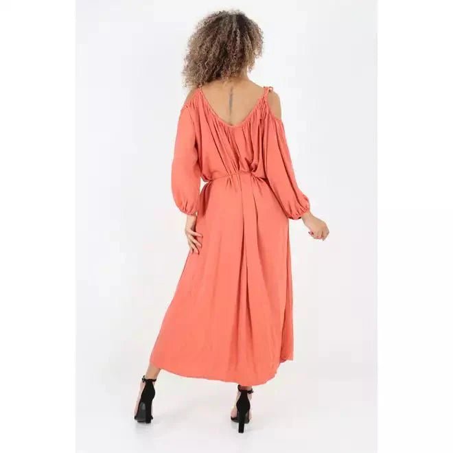Luna Belted Maxi Cotton Dress - www.Shopthatapp.com