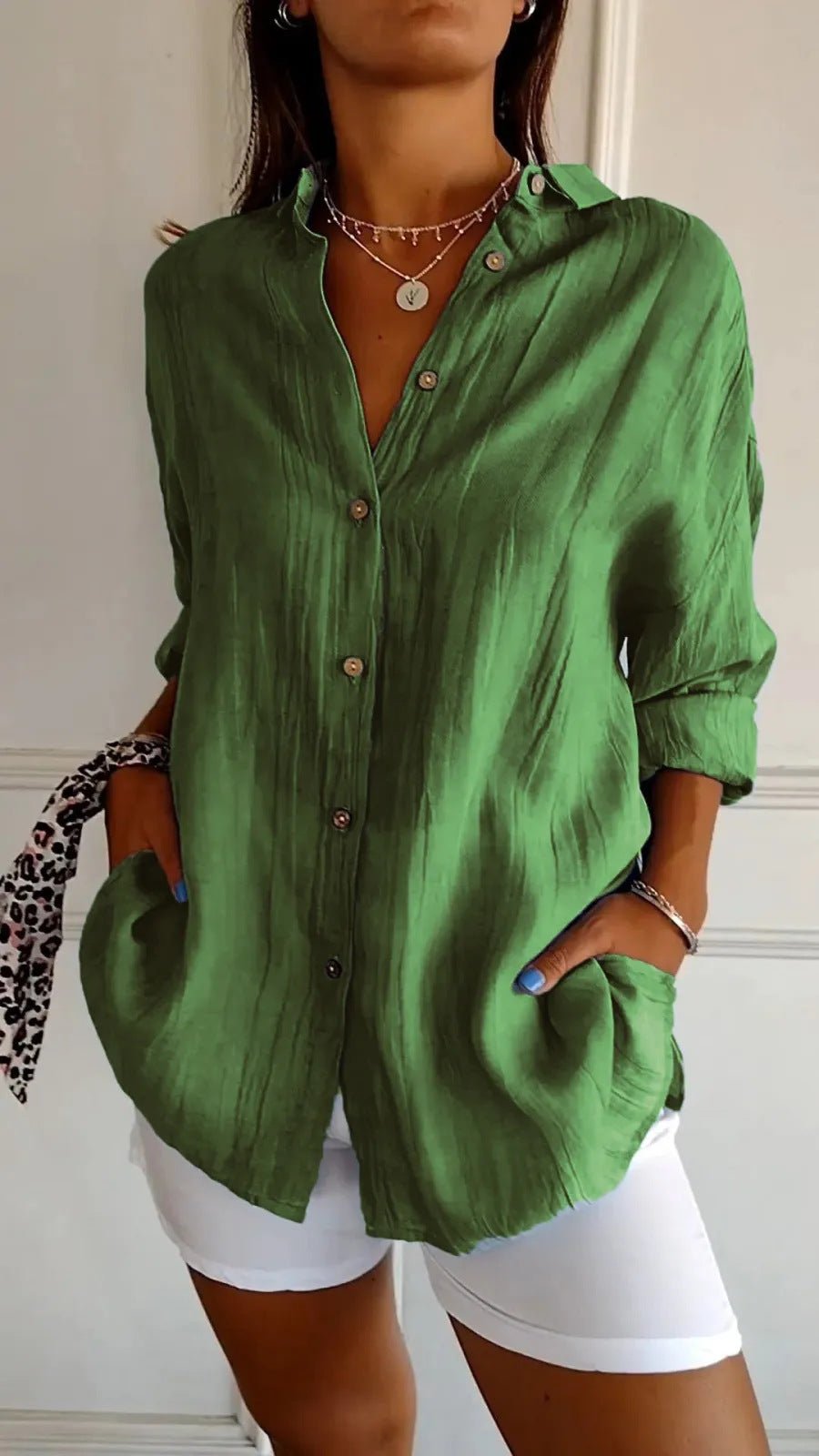 Chemise à manches longues Lupita