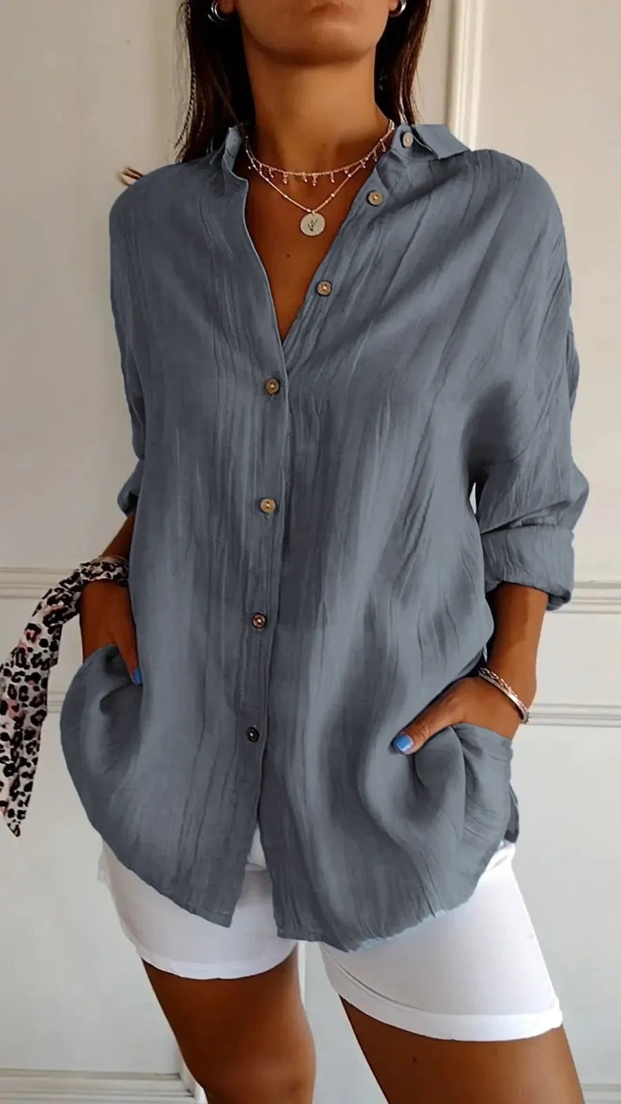 Chemise à manches longues Lupita