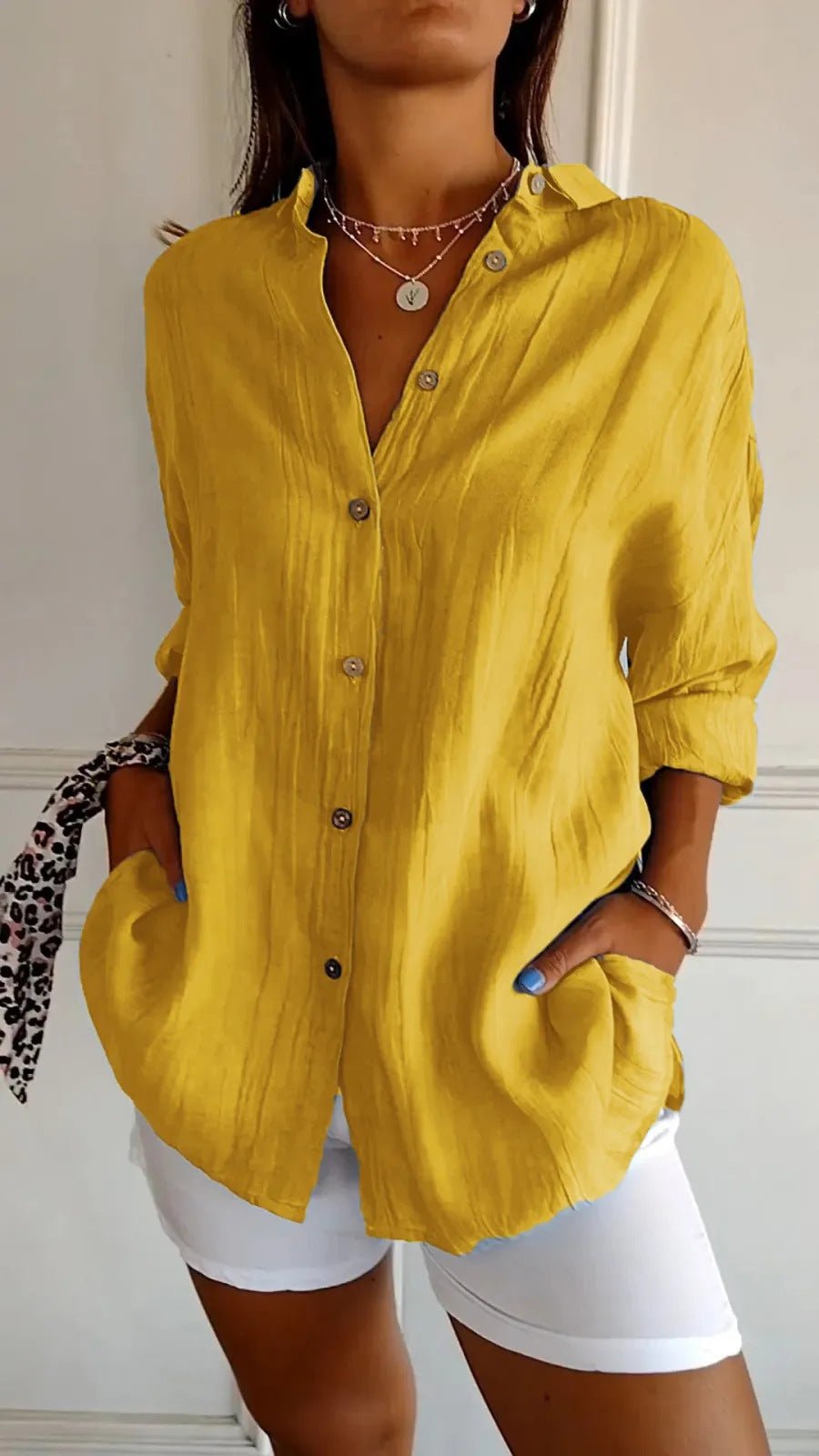Chemise à manches longues Lupita