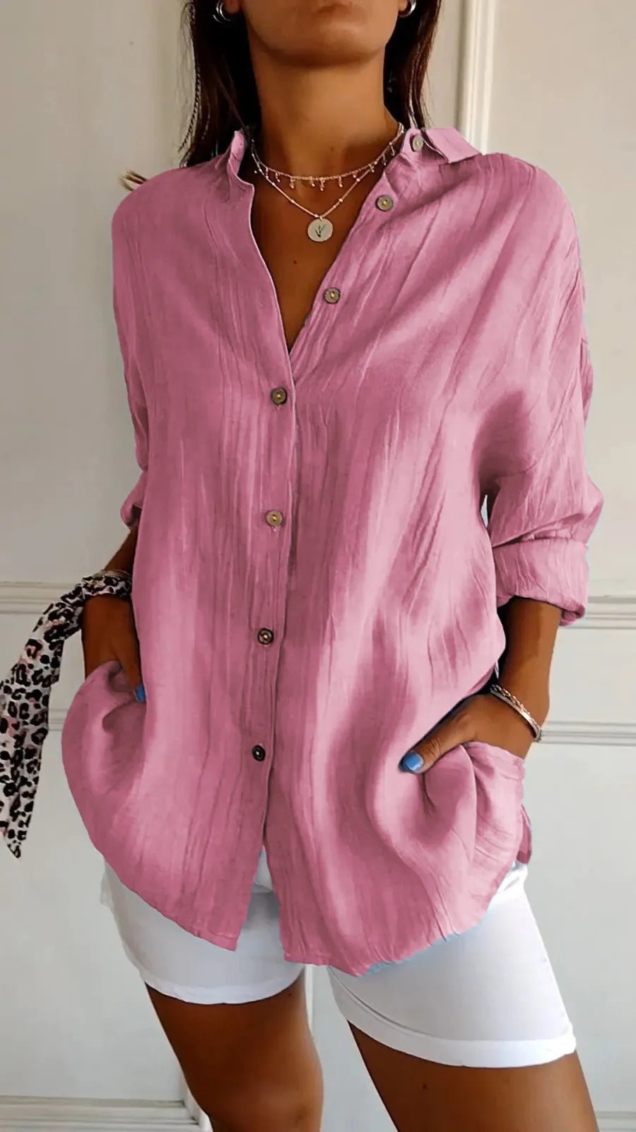 Chemise à manches longues Lupita