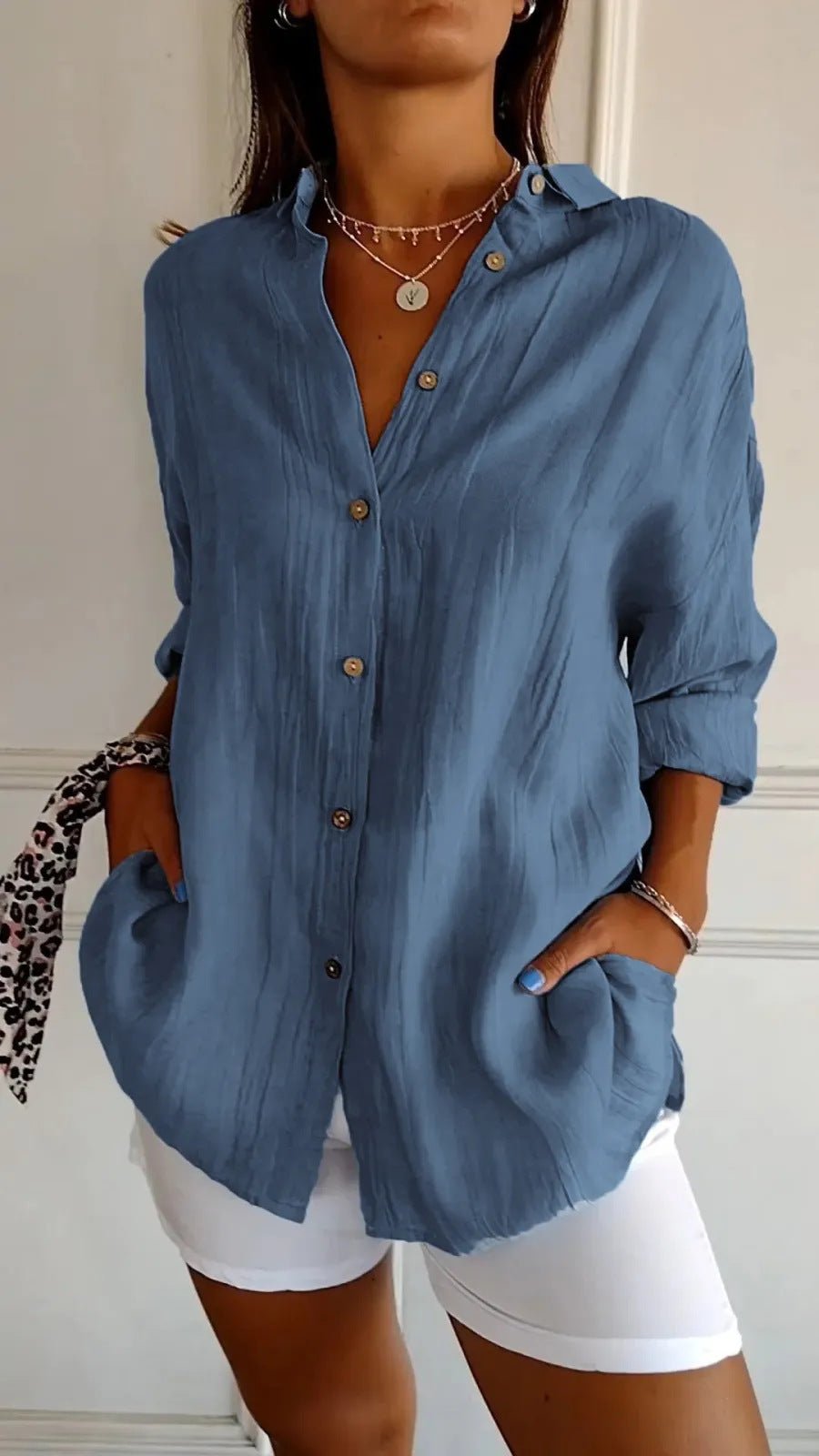 Chemise à manches longues Lupita