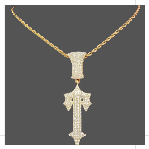 Lost and Found Jewelers Luxury Gold T Necklace