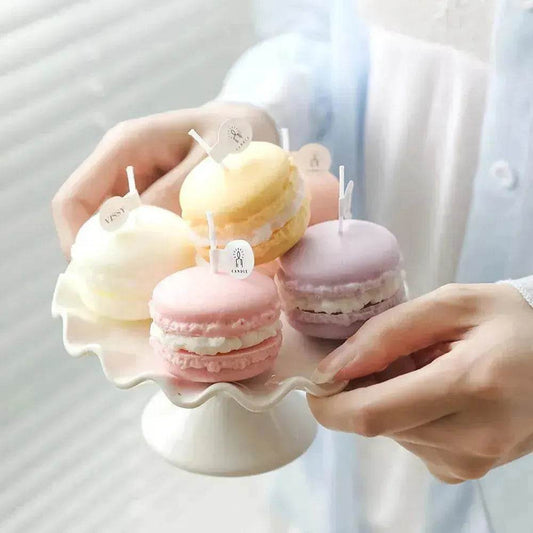 Macaron Scented Candle Photo Props - www.Shopthatapp.com