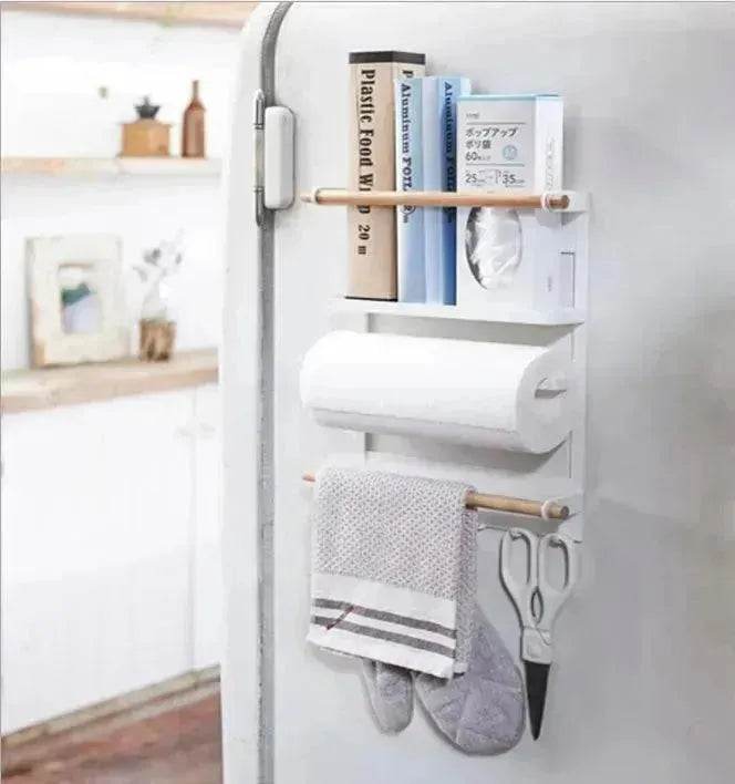 Magnet Shelf Rack for Refrigerator | Kitchen Organizer - www.Shopthatapp.com