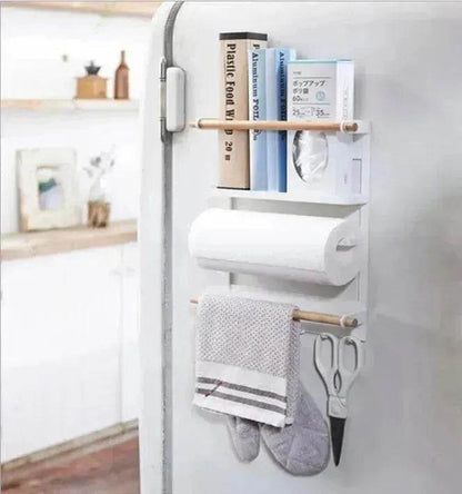 Magnet Shelf Rack for Refrigerator | Kitchen Organizer - www.Shopthatapp.com