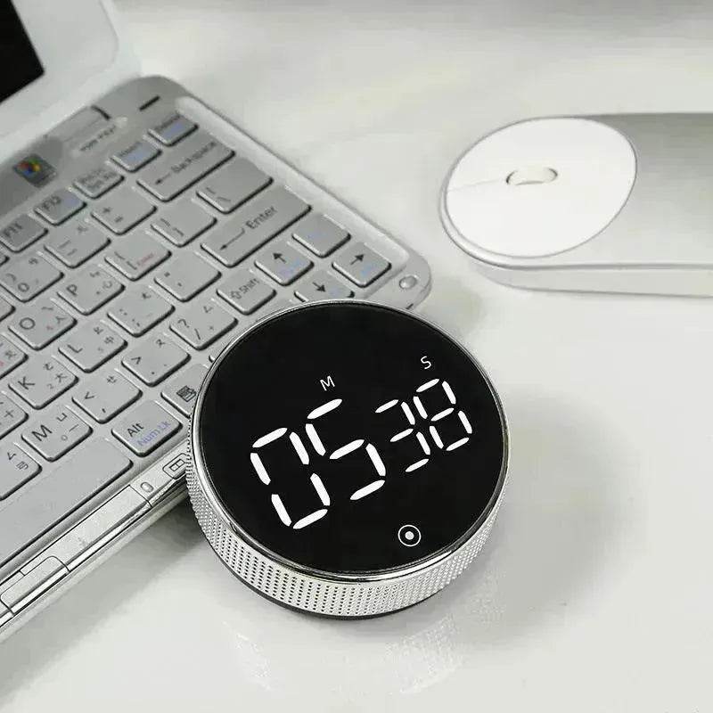 Magnetic Tire Round Timer For Baking Kitchen - www.Shopthatapp.com