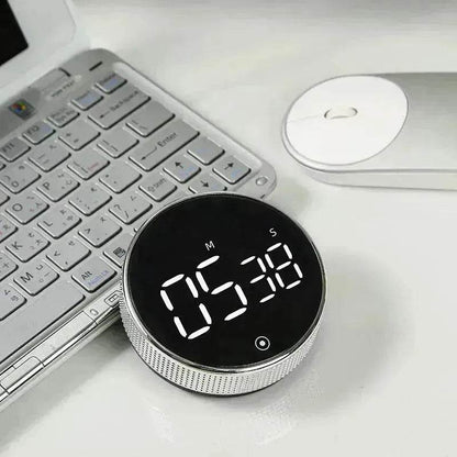 Magnetic Tire Round Timer For Baking Kitchen - www.Shopthatapp.com