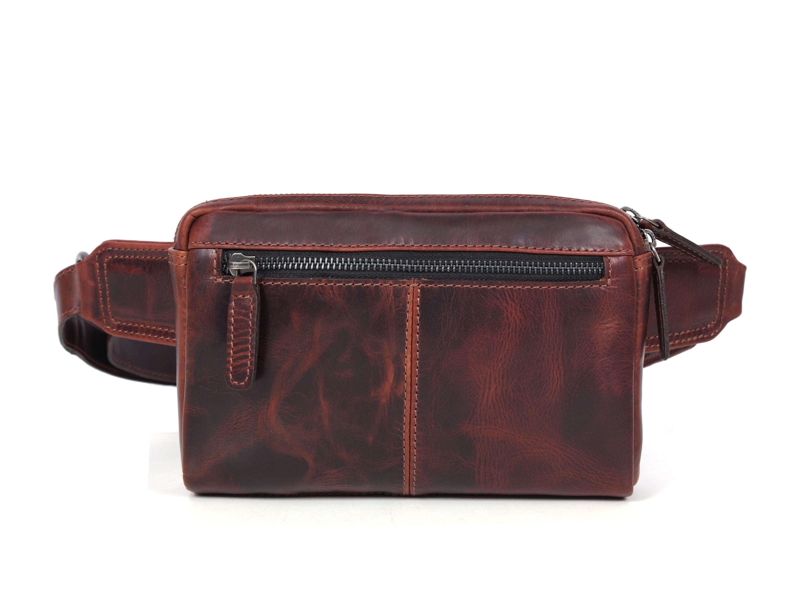 Manhattan - Leather Crossbody Fanny Bag - www.Shopthatapp.com