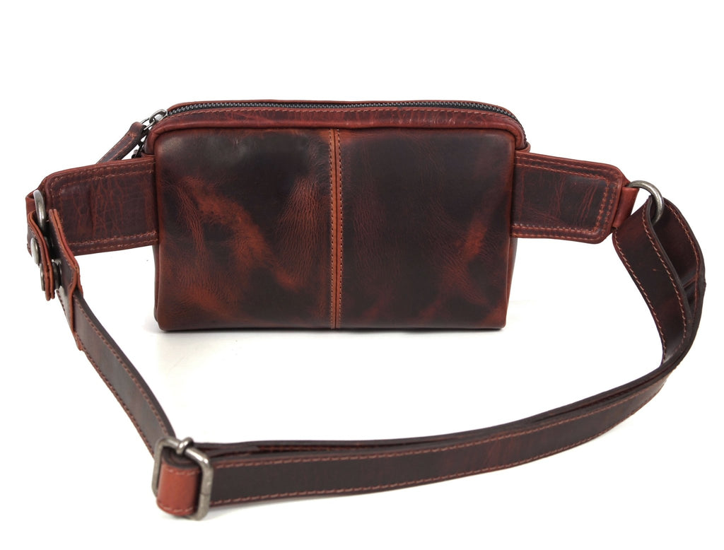 Manhattan - Leather Crossbody Fanny Bag - www.Shopthatapp.com