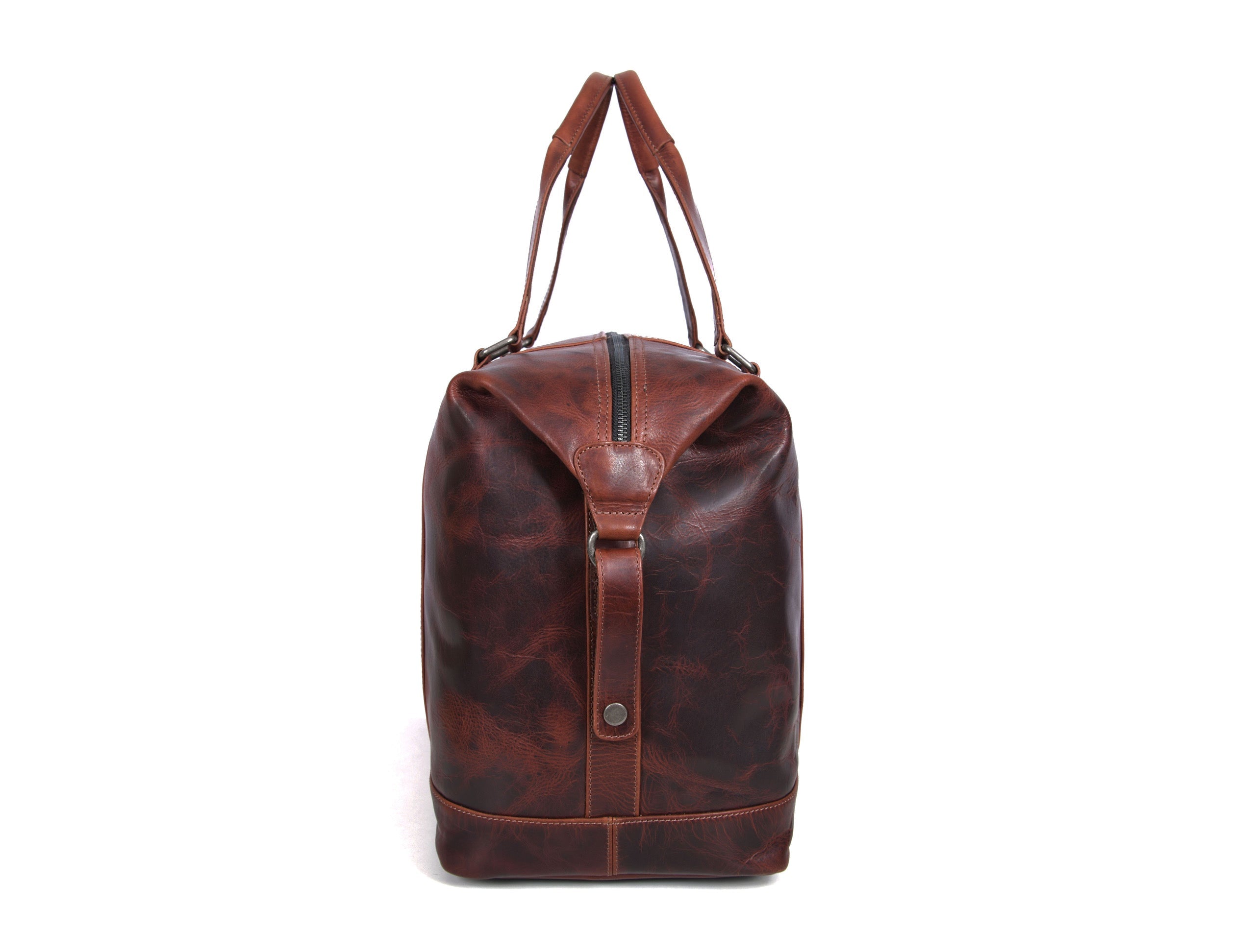 Manhattan - Leather Duffle Bag - www.Shopthatapp.com