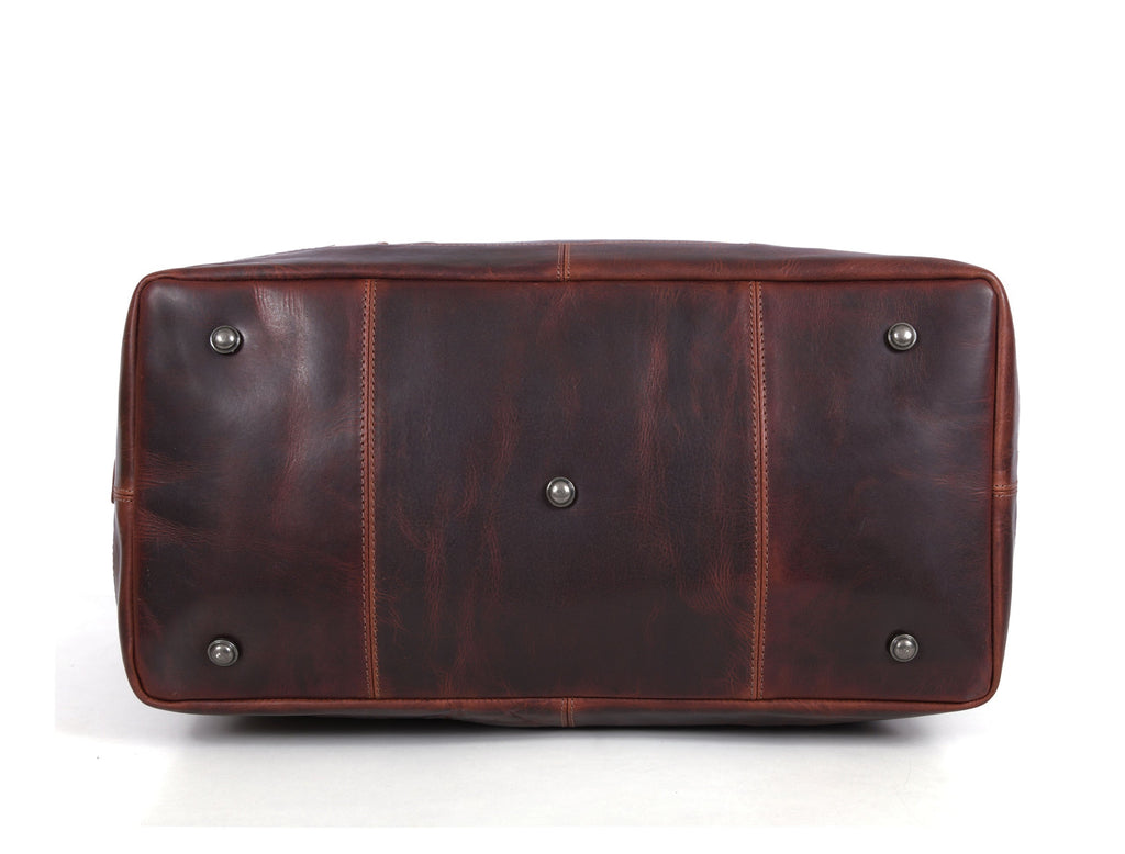 Manhattan - Leather Duffle Bag - www.Shopthatapp.com