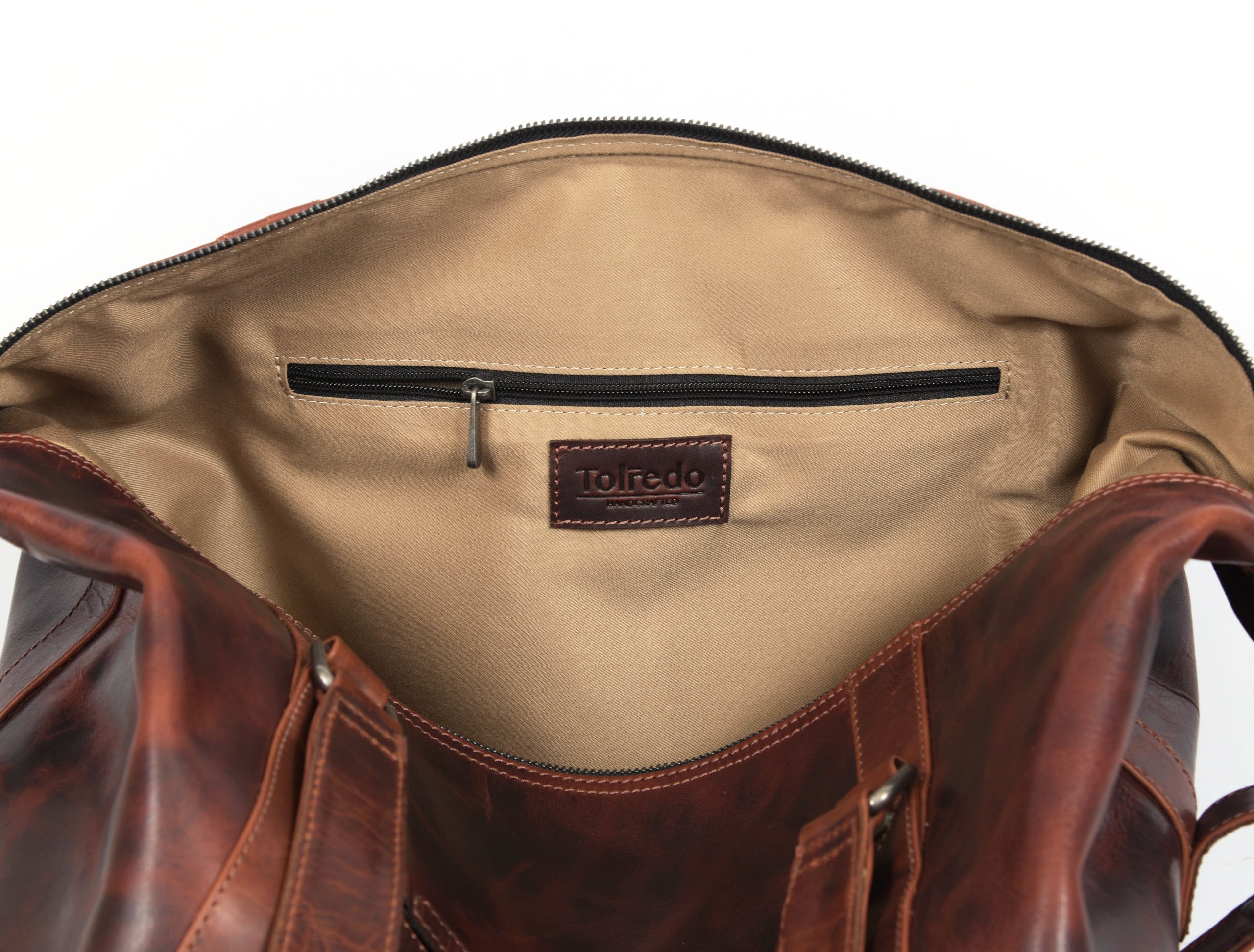 Manhattan - Leather Duffle Bag - www.Shopthatapp.com