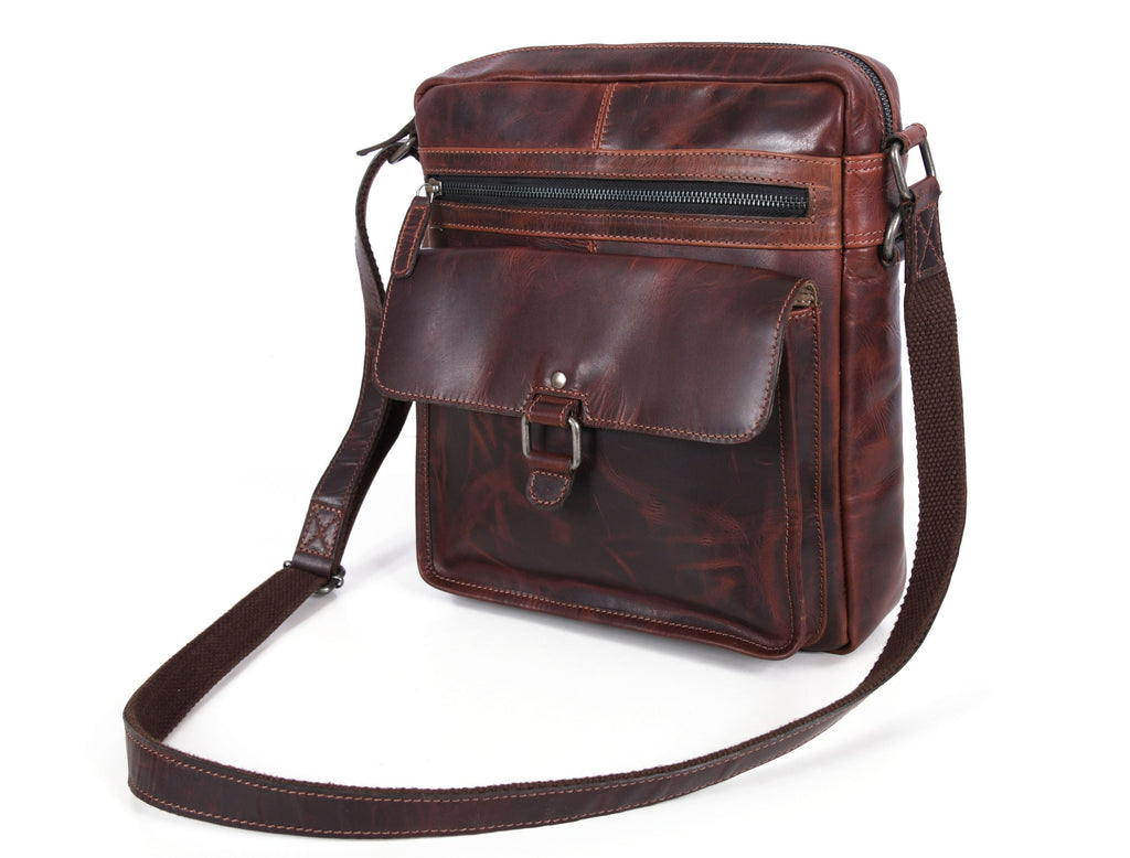Manhattan - Leather Satchel - www.Shopthatapp.com