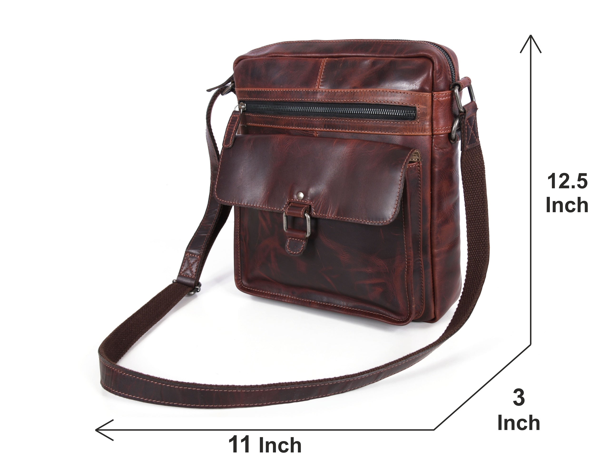 Manhattan - Leather Satchel - www.Shopthatapp.com