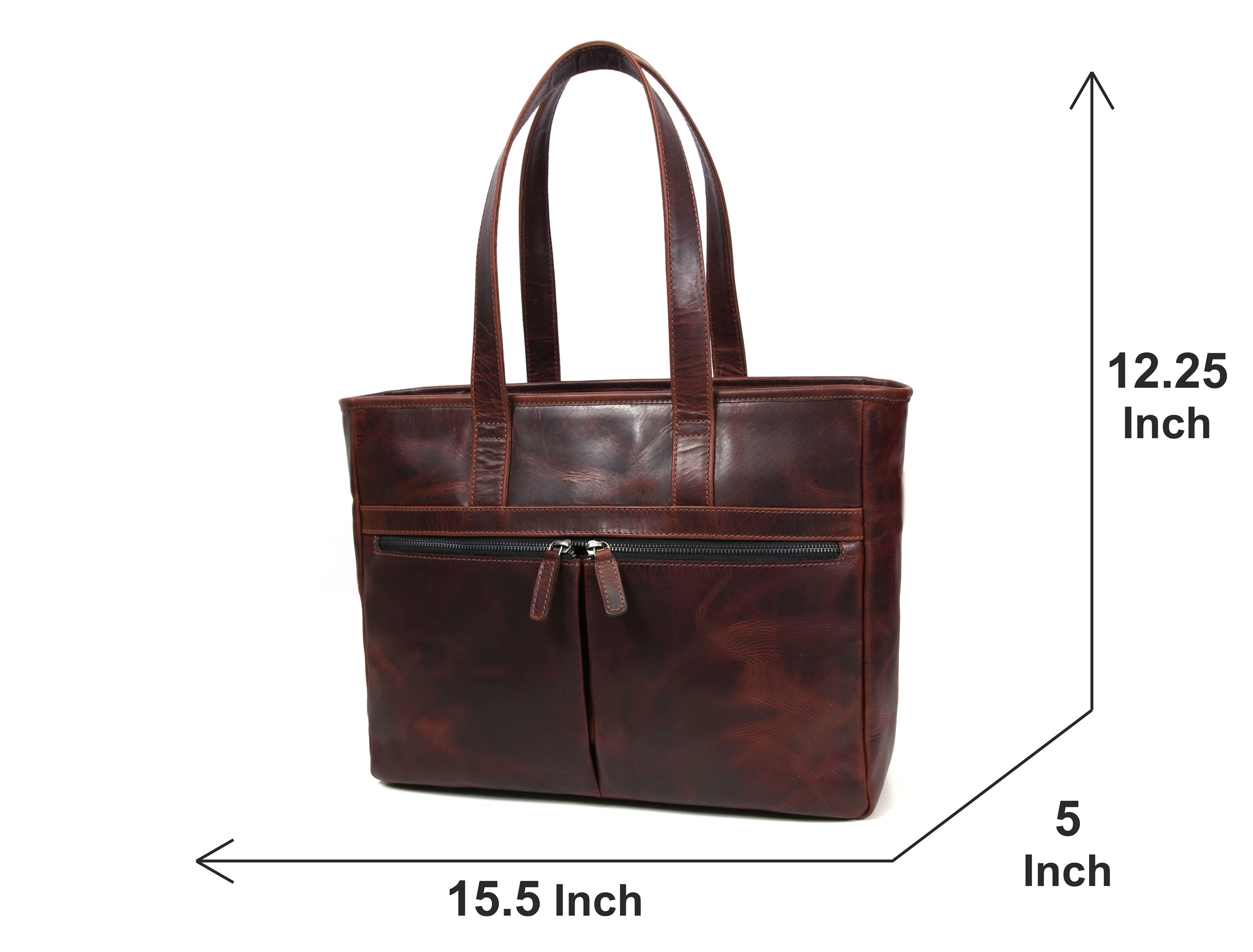 Manhattan - Leather Tote - www.Shopthatapp.com