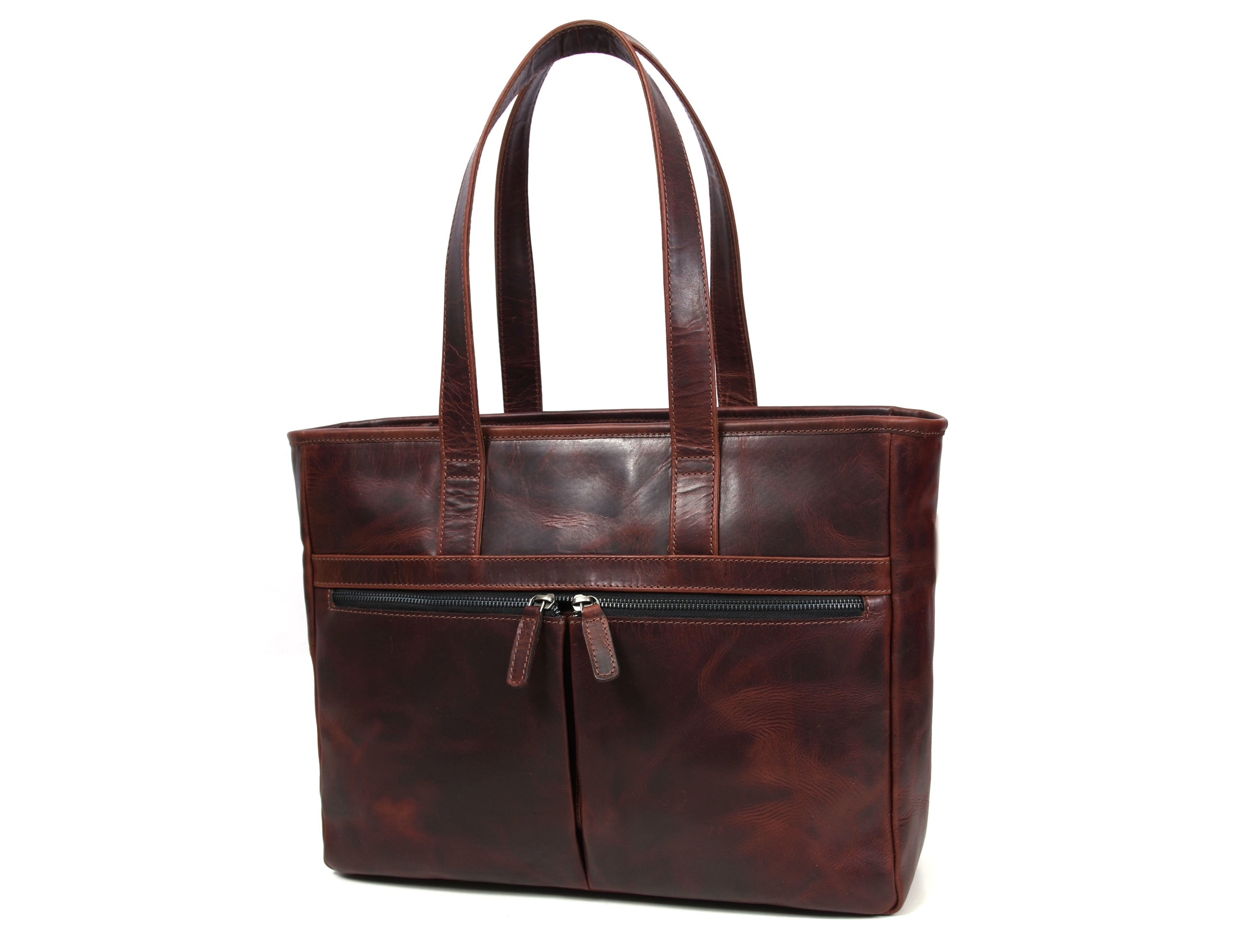Manhattan - Leather Tote - www.Shopthatapp.com
