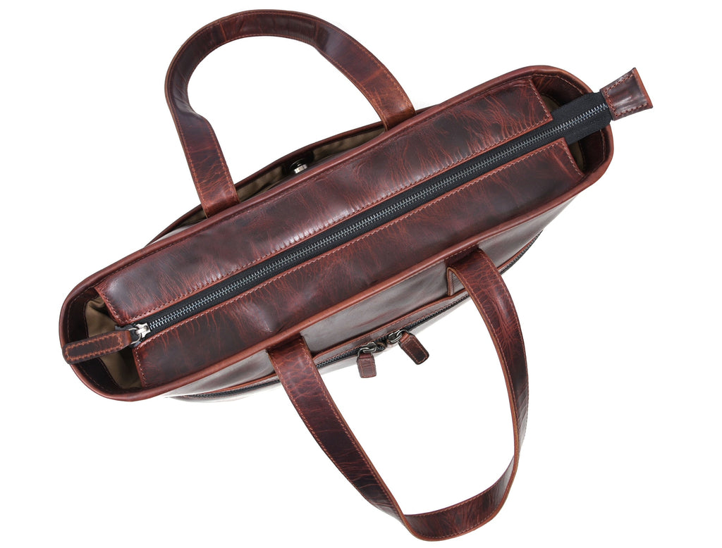 Manhattan - Leather Tote - www.Shopthatapp.com