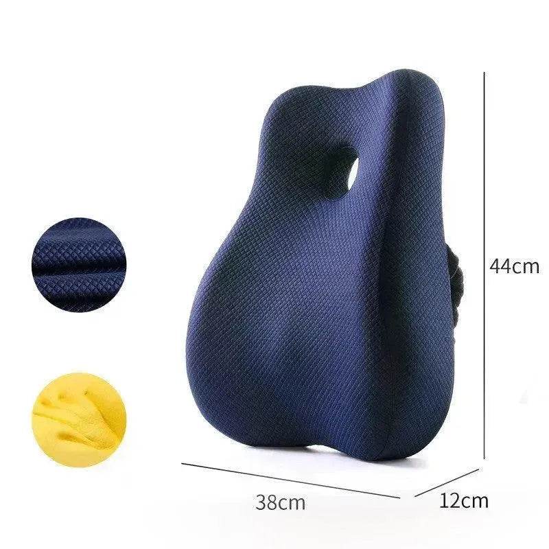 Memory Foam Office Chair Cushion Back - www.Shopthatapp.com