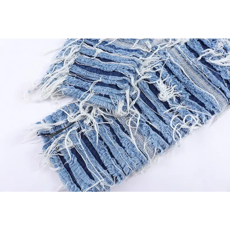 Men Fashion Brands Washed Old Three-dimensional Irregular Coat - www.Shopthatapp.com